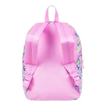 Roxy Women's Always Core Backpack | Travel | Everyday Carry | Beach | Polyester | 8L Capacity - Lilca Chiffron Flower Party - color: Lilca Chiffron Flower Party
