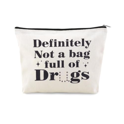 Drug Pouch Bag for Travel Small Medicine Pill Storage Bag Funny Emergency Pouch Medical Assistant Survival Bags Medication Bags for Camp Pharmacist Nurse Doctor Gifts Ideas for Women Men Med Pouches - color: Drug Pouch Bag for Travel