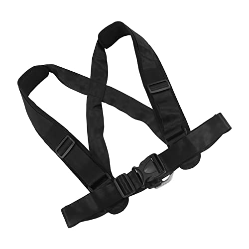 Sled Pulling Strap with Padded Shoulder Harness, Weight Bearing Resistance Training Equipment for Tire Sled Drag, Strength and Speed Workout for Football Runners Basketball