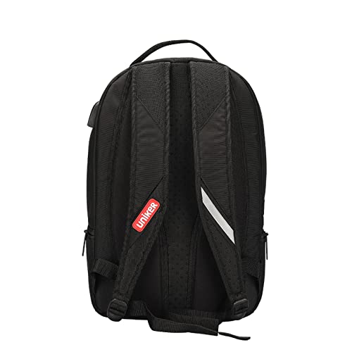 Graffiti Backpack for School, 20L Casual Daypack, Designer Laptop Backpack for 15.6 Inch Laptop - color: Black