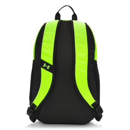 Under Armour Unisex Hustle Sport 6.0 Backpack, (389) Hyper Green/Black/Black, One Size Fits Most - color: (389) Hyper Green / Black / Black, size: One Size Fits Most