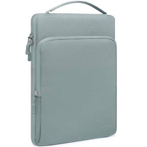 HYZUO 13 Inch Laptop Bag Sleeve Case for MacBook Air 13 M5 M4 M3 M2 M1 A3449 2026-2018, 13" MacBook Neo 2026 A3404, MacBook Pro 13 M2 M1 2026-2016, iPad Pro/Air 13, Surface Pro, XPS 13, Ash Blue - color: Ash Blue, size: 13 Inch