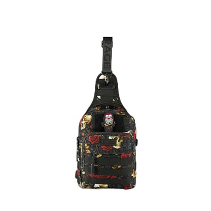 WOLFpak Tactical Sling Bag for Concealed Carry, EDC | Everday Crossbody Daypack - color: Until Forever