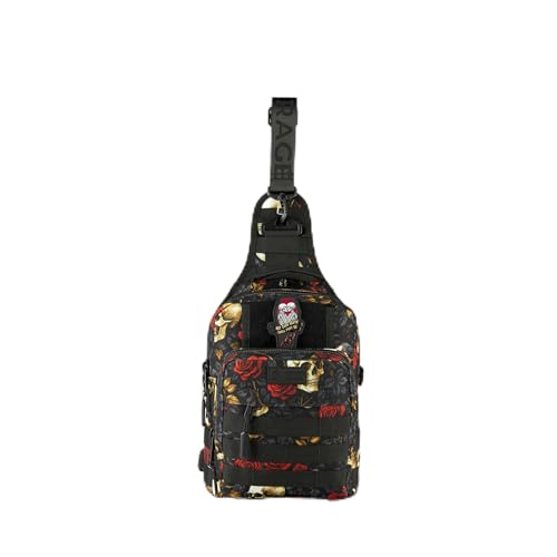 WOLFpak Tactical Sling Bag for Concealed Carry, EDC | Everday Crossbody Daypack - color: Until Forever