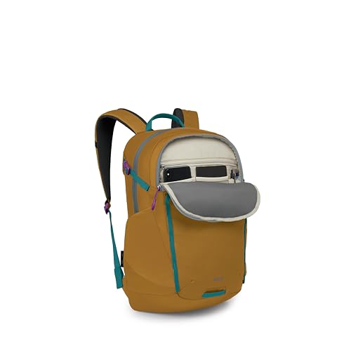 Osprey Axis Laptop Backpack – Sleek Everyday Pack with Laptop Sleeve, Water Bottle Pockets & Compression Straps - color: Barley Brown