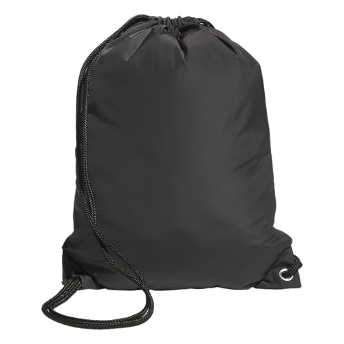 adidas Ready Sackpack – Drawstring Backpack Gym Bag, 13L - color: Carbon Grey/Thermal Gold Metallic