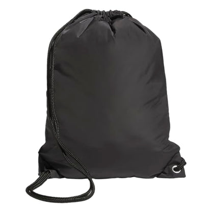 adidas Ready Sackpack – Drawstring Backpack Gym Bag, 13L - color: Carbon Grey/Thermal Gold Metallic