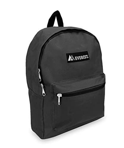 Everest 1045K Basic Backpack, 15", Charcoal - color: Charcoal
