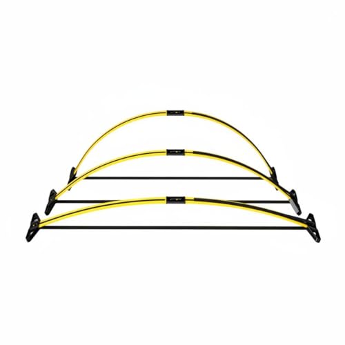 -Back Hurdle Simple-Arch to Set up Adjustable Agility Hurdle for Athletes, Speed Training - style: Basic Model Hurdle Set A 2 Sections/3 Pieces