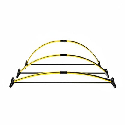 -Back Hurdle Simple-Arch to Set up Adjustable Agility Hurdle for Athletes, Speed Training - style: Basic Model Hurdle Set A 2 Sections/3 Pieces