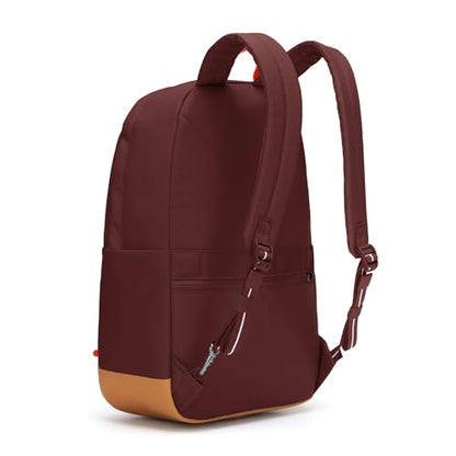 Pacsafe GO 25L Anti Theft Backpack, Garnet Red