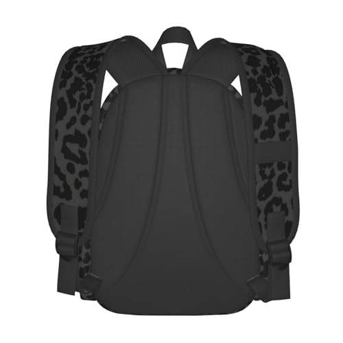 cfpolar 17 Inch Backpack Dark Gray Cheetah Leopard Print Laptop Bag Shoulder Bag School Bookbag Casual Daypack For Boys Girls - color: A1-gray Cheetah Leopard Print