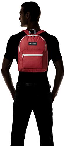 Everest 1045K Basic Backpack, 15", Burgundy - color: Burgundy