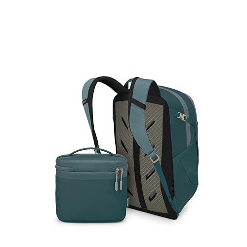 Osprey Axis Campus Laptop Backpack x Hydro Flask 5L Lunch Bag - Everyday Commuter Bundle for Campus and Work, Cascade - color: Cascade