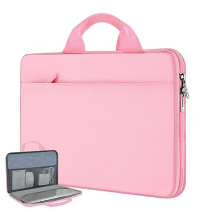 Hseok Laptop Case for MacBook Pro 14 inch TSA Sleeve Handbag, Pink - color: Pink