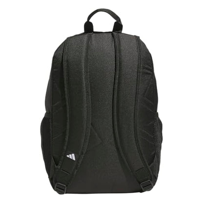 adidas Kids Affiliate Backpack – School Bag for Girls and Boys, 27L, Black/White, OSFA - color: Black/White