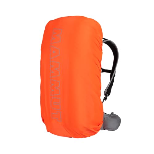 Mammut Raincover – Waterproof Backpack Cover for Day and Multi-Day Packs, Vibrant Orange, Medium - size: Medium