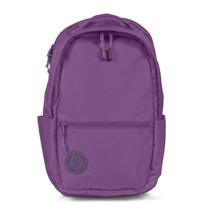 Baboon to the Moon City Backpack – Water-Repellent 16" Laptop-Friendly Backpack, Work, Travel, Gym Bag for Men & Women (New) Purple - color: (New) Purple