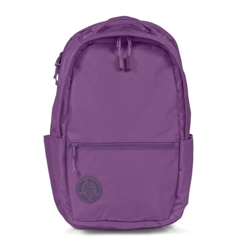 Baboon to the Moon City Backpack – Water-Repellent 16" Laptop-Friendly Backpack, Work, Travel, Gym Bag for Men & Women (New) Purple - color: (New) Purple