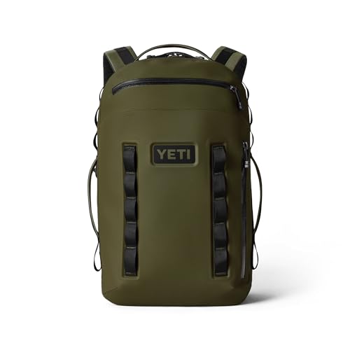 YETI Cayo Backpack 35L, Weather Resistant All-Day Utility Pack, Olive - color: Olive, size: 35l