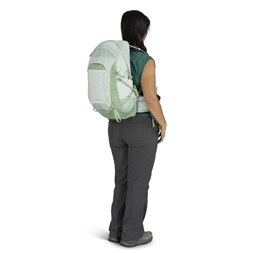 Osprey Tempest 22L Women's Lightweight Hiking Backpack - Small Daypack for Travel & Camping, Frosty Mint Green/Botanica - color: Frosty Mint Green/Botanica, size: 22L - Standard Fit