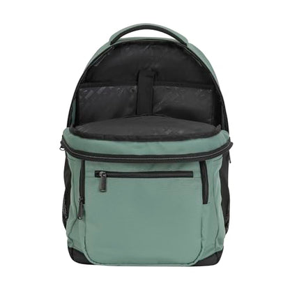PUMA Prose Backpack with Padded Adjustable Straps, Laptop Sleeve & Water Bottle Pockets, Green Moon, One Size - color: Green Moon