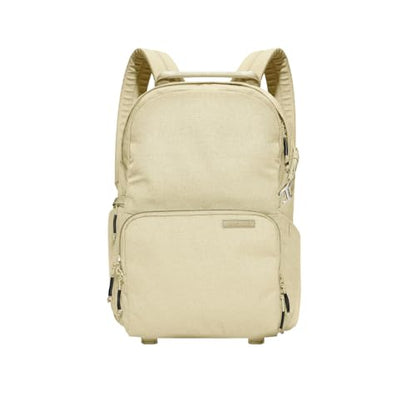 BREVITE - The Jumper - Compact Camera Backpacks for Photographers - A Minimalist & Travel-friendly Photography Backpack Compatible With Both Laptop & DSLR Accessories 18L (Boulder Tan)