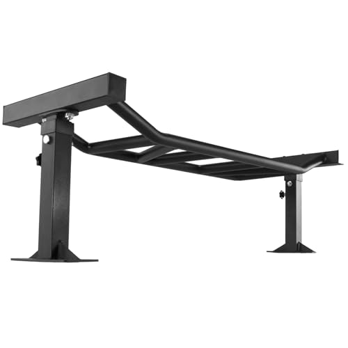 Generic 47 Inch Heavy Duty Multi-Grip Chin Up Bar Adjustable Height&Supports To 600 Lbs Fitness Trainer for Home Gym Workout Strength Training Equipment
