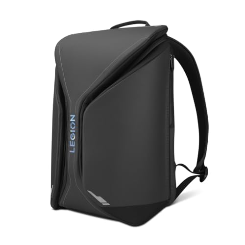 Lenovo Legion 16-inch Armored Gaming Backpack GB900, 20L Capacity, Water-Resistant, Beathable & Ergonomic Shoulder Straps, Multiple Pockets, Black - style: Gb900