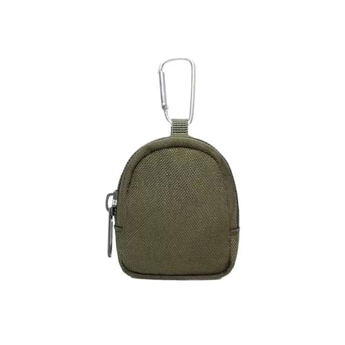 AIBFRID 4Pcs Mini Backpack Keychain,Cute Cosmetic Bag for Women, Makeup Bag Key Pocket Lipstick Bag Card Holder Data Cable Organizer Zipper Pouch (tactical keychain pouch) - color: tactical keychain pouch