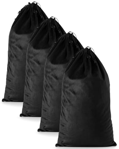 2 Pcs Shoe Bags for Travel, Large Boot Bag, Black Beauty, 21.2x13.3 Inch | Washable & Reusable Travel Shoe Bags, Dustproof Shoe Bags with Drawstring Closure, Suitable for Travel, Home Storage - color: Black Beauty, size: 21.2"x13.3"