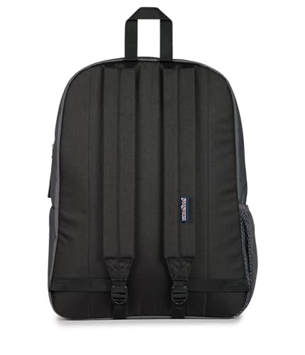 JanSport Cross Town Backpack - Simple Bag for Everyone with 1 Main Compartment, Front Utility Pocket - Premium Class Accessories - Smokey Grit - color: Smokey Grit