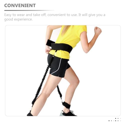 ORFOFE Professional Resistance Bands Ankle Straps Set Reusable Fitness Tube Bands for Leg Strength Training and Vertical Jump Exercise for Home Workout