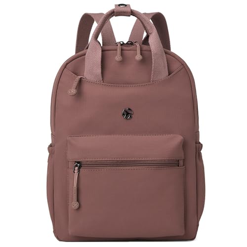 O-TBOST Small Backpack Purse for Women Fashion Travel Backpack Waterproof College Daypack (Purple) - color: Purple