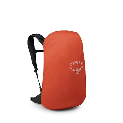 Osprey Hikelite LT 30L Hiking Backpack - Lightweight Travel Daypack with Rain Cover for Men and Women, Black - color: Black, style: 30l