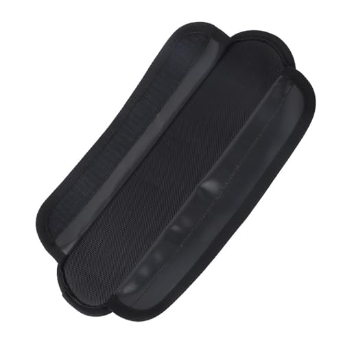‌2 Pack Shoulder Pads for Guitar & Backpack, Thickened Anti-Slip Shoulder Strap Pad - Detachable Comfort Cushion for Guitarist Accessory (Black)