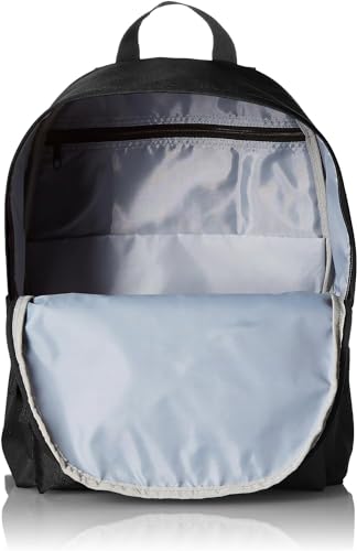 Amazon Basics Backpack for School,Travel,Study with Padded Adjustable Shoulder Straps,Spacious Compartment,Water Bottle Pockets,Durable Classic Design,Black,(Pack of 8) - color: Black, size: 8-Pack