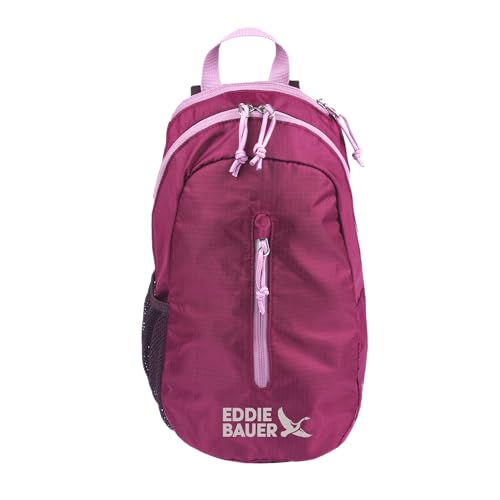 Eddie Bauer Stowaway Packable Sling Bag | Travel | Outdoor | Lightweight | Compact | Ripstop Nylon, Port Red-10L - color: Port Red