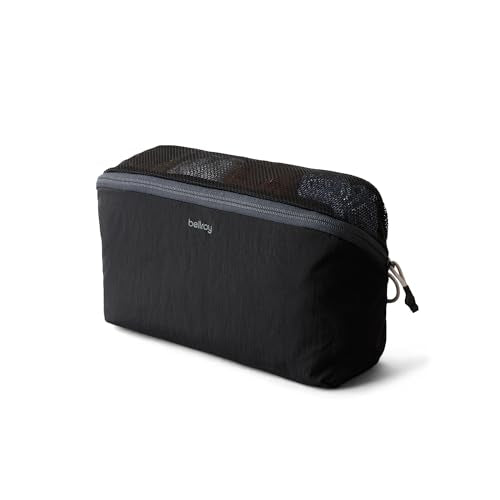 Bellroy Packing Cube 4L (Organizer Packing Pouch with Internal Zip Pocket and Durable, Lightweight Design) - Black - color: Black