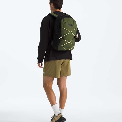The North Face Jester Everyday Laptop Backpack - Commuter Daypack, Water Repellent, Laptop Sleeve - color: Woodland Green/Tnf Black/Honeyed Sand, size: One Size