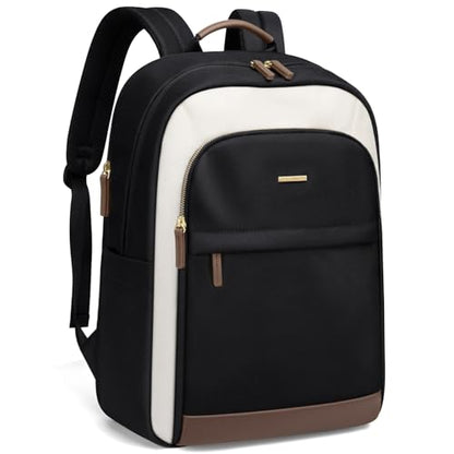 Laptop Backpack for Women Travel Carry On Bag Weekender Business Multilayer Personal Item Backpack,16 Inch,WBlack - color: C-wblack, size: 16 Inch