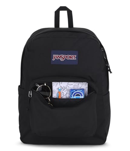 JanSport Superbreak Backpack - Durable, Lightweight Premium Backpack, Black - color: Black