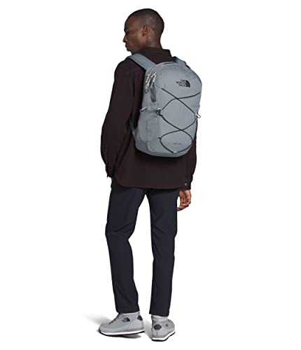 The North Face Jester Everyday Laptop Backpack | Commuter Daypack with Water Repellent Finish, 16" Laptop Sleeve, Huge Main Compartment, Mid Grey Dark Heather/TNF Black,One Size - color: Mid Grey Dark Heather/Tnf Black