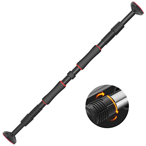 AKT Pull Up Bar Door Frame, Adjustable to Doors with a Width of Pull Up Bar Made of Sturdy Steel, No Drilling - Max User Weight up to 200kg,66-100cm