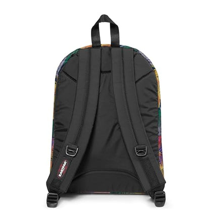 EASTPAK Pinnacle – 38L Everyday Backpack with Dual Compartments, Organizer Front Pocket, Padded Back Panel & Shoulder Straps, Brize Retro Navy - color: Brize Retro Navy