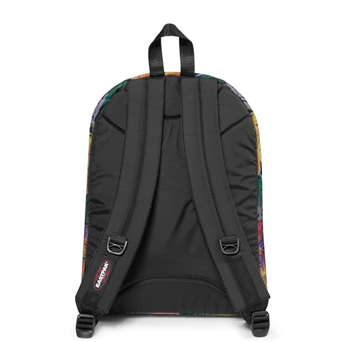 EASTPAK Pinnacle – 38L Everyday Backpack with Dual Compartments, Organizer Front Pocket, Padded Back Panel & Shoulder Straps, Brize Retro Navy - color: Brize Retro Navy