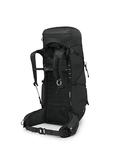 Osprey Talon 44L Men's Lightweight Hiking Backpack - Daypack for Travel & Camping, Black/Coal Grey, S/M - color: Black/Coal Grey, size: Small-Medium