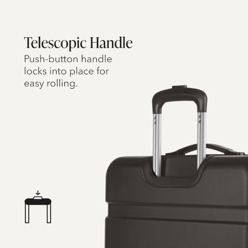 SWISSGEAR Signature Hardside Expandable Checked Large Spinner Luggage, ABS Construction, TSA-Friendly Lock, Chocolate, 27-Inch - color: Chocolate, size: Checked-Large 27-Inch
