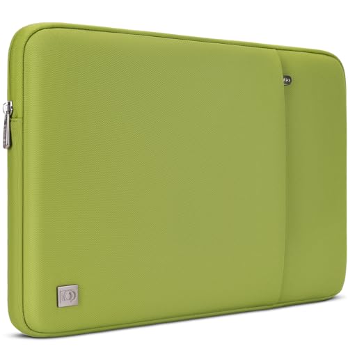 DOMISO Laptop Case Laptop Sleeve Cover for 16 inch MacBook Pro M4/M3/M2/M1 Pro/Max A3403 A3186 A2991 A2780 A2485 A2141,Compatible with 15.6 inch HP Lenovo Dell XPS 16, Tender Green - color: Tender Green, size: 15.6 inch