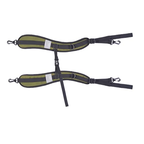 Oxford Cloth Backpack Strap with Belt Versatile DIY Supplies for Backpack Dry Bag Adjustable Length Padded (OD Green) - color: Od Green